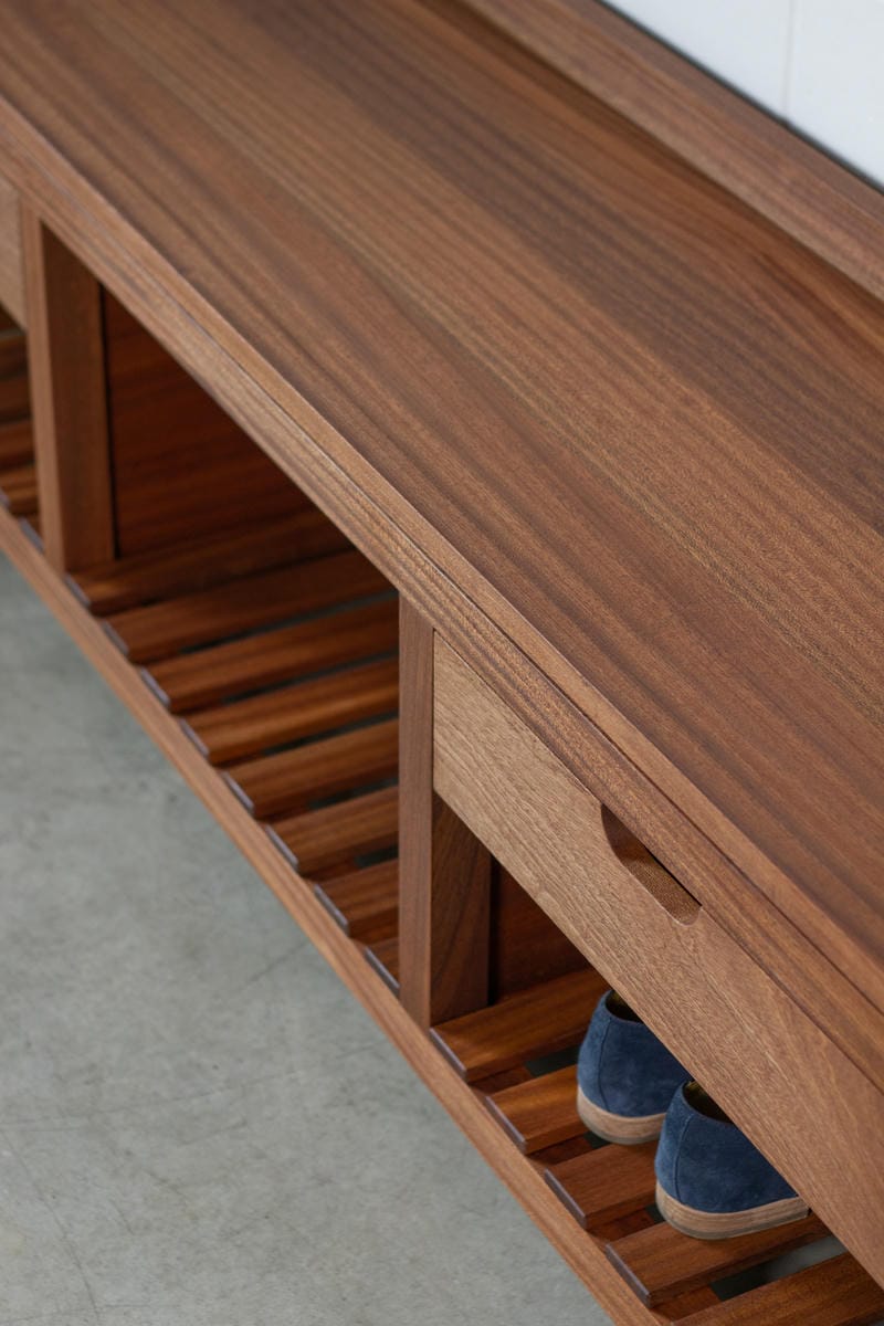 Sapele Entry Bench