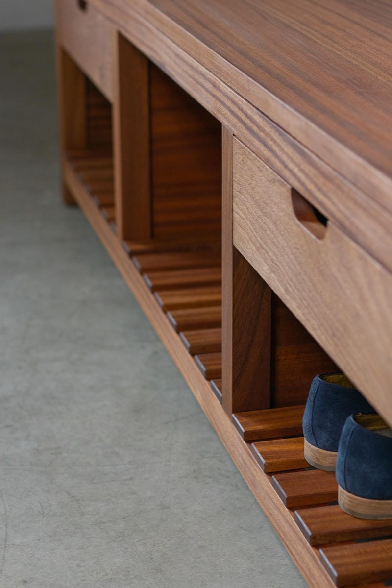 Sapele Entry Bench
